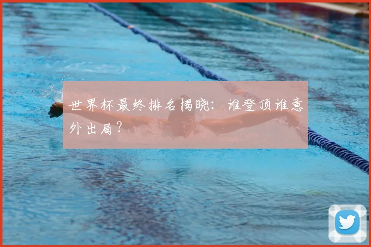 世界杯最终排名揭晓：谁登顶谁意外出局？