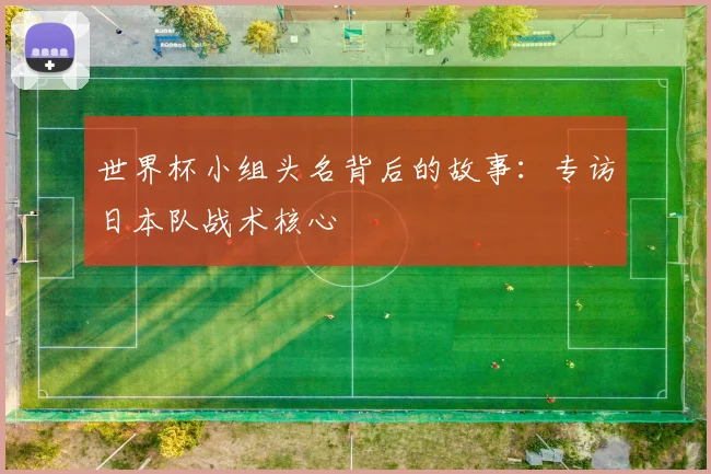 世界杯小组头名背后的故事:专访日本队战术核心