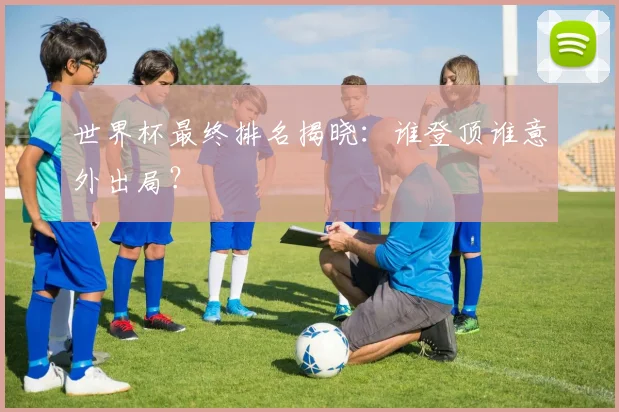 世界杯最终排名揭晓:谁登顶谁意外出局?
