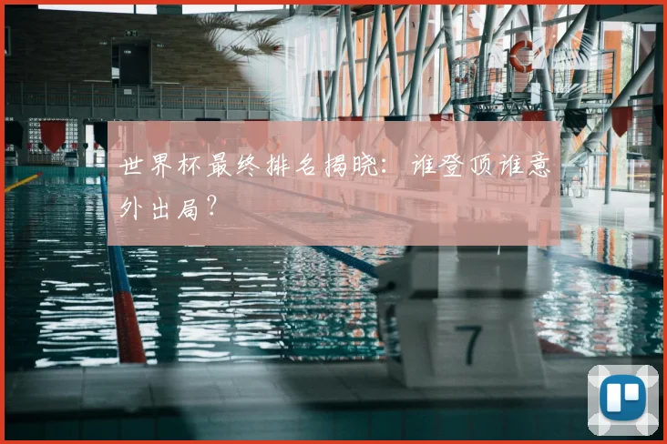 世界杯最终排名揭晓:谁登顶谁意外出局?