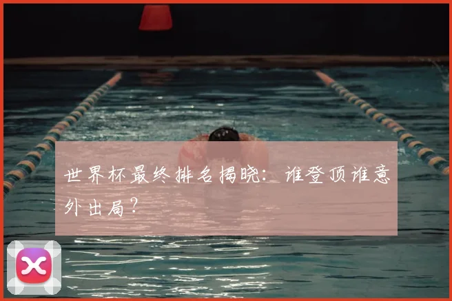 世界杯最终排名揭晓:谁登顶谁意外出局?